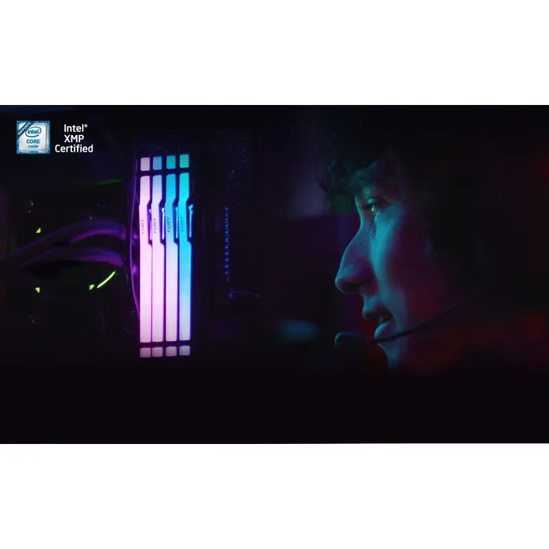 Kingston FURY White RGB 32G(2x - 64Gb Ddr5 6000Mhz Cl30 2X32Gb Desktop recension och pris